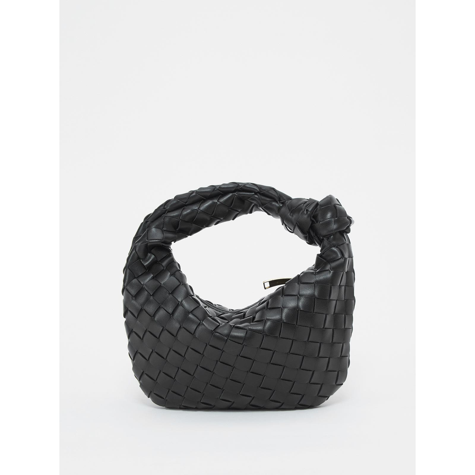Celvera Tas Dames - Gevlochten Hobo met Knoophandvat en Rits | Trendy