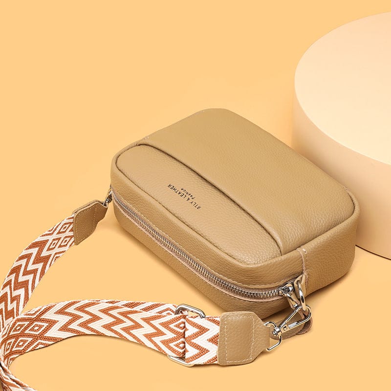 Celvera Luxe Crossbody Tas met Bohemian Schouderband