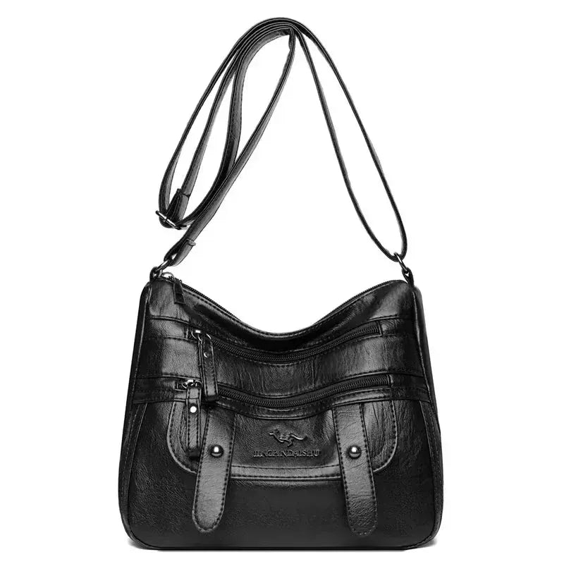 Celvera Vintage Look Schoudertas Dames – Tijdloos & Comfortabel