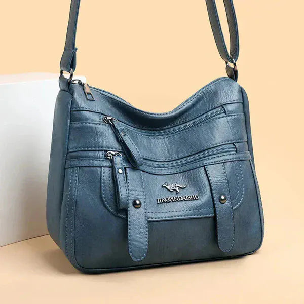 Celvera Vintage Look Schoudertas Dames – Tijdloos & Comfortabel