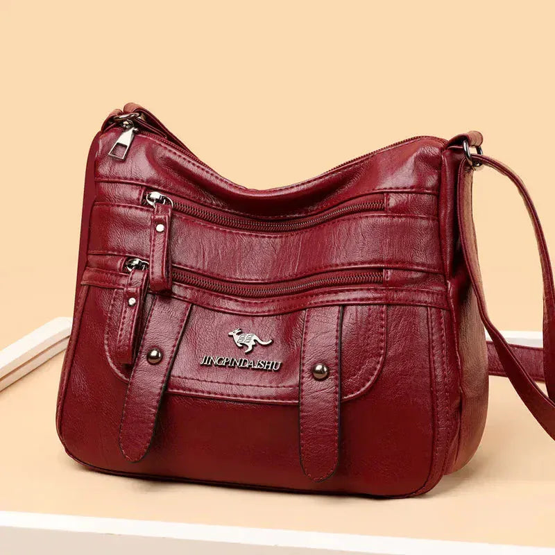 Celvera Vintage Look Schoudertas Dames – Tijdloos & Comfortabel