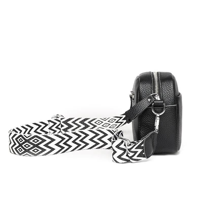 Celvera Crossbody tas van soepel leder met strak silhouet