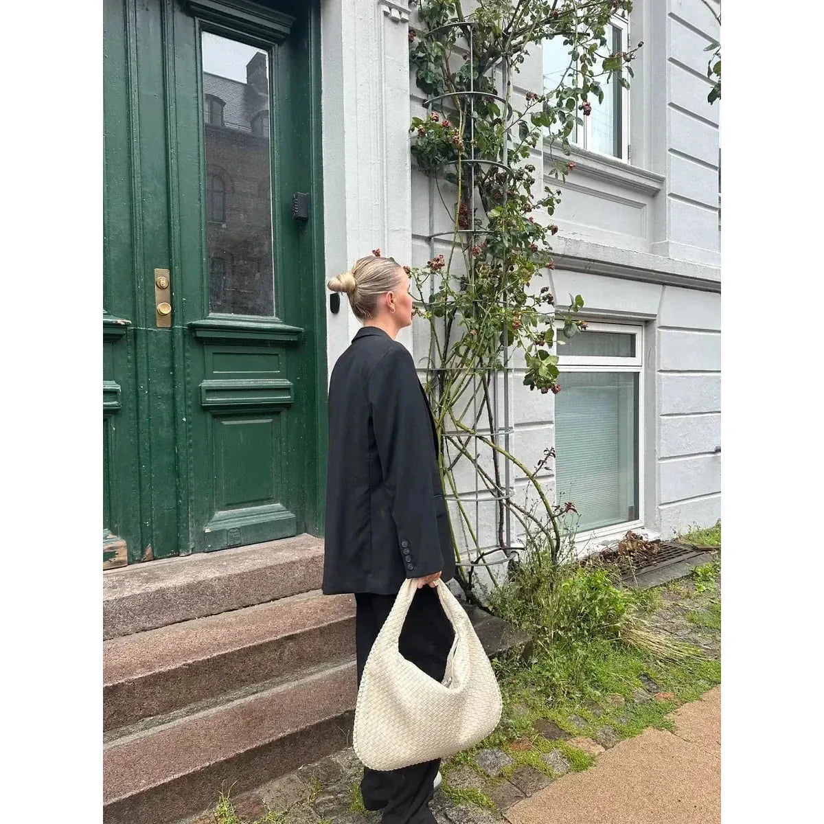 Celvera Tas Dames - Grote Gevlochten Hobo met Enkele Schouderriem | Casual