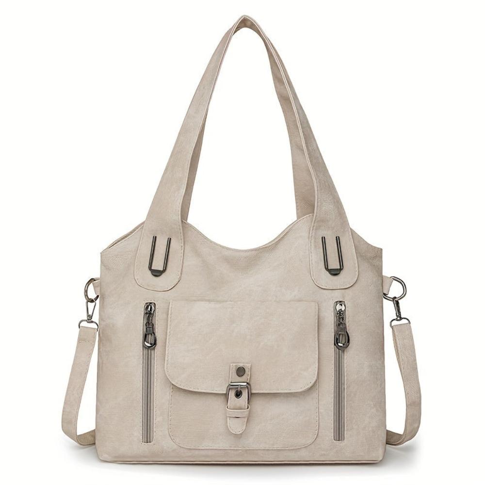 Celvera Tas Dames - Ruime Hobo met Meerdere Vakken en Frontklep | Casual