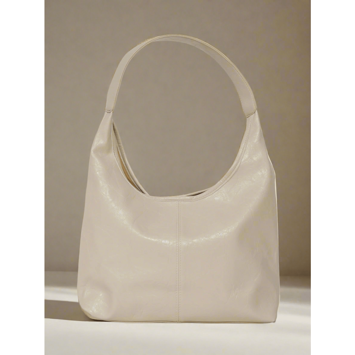 Celvera Tas Dames - Ruime Zachte Hobo met Enkele Schouderriem en Naaddetail | Casual