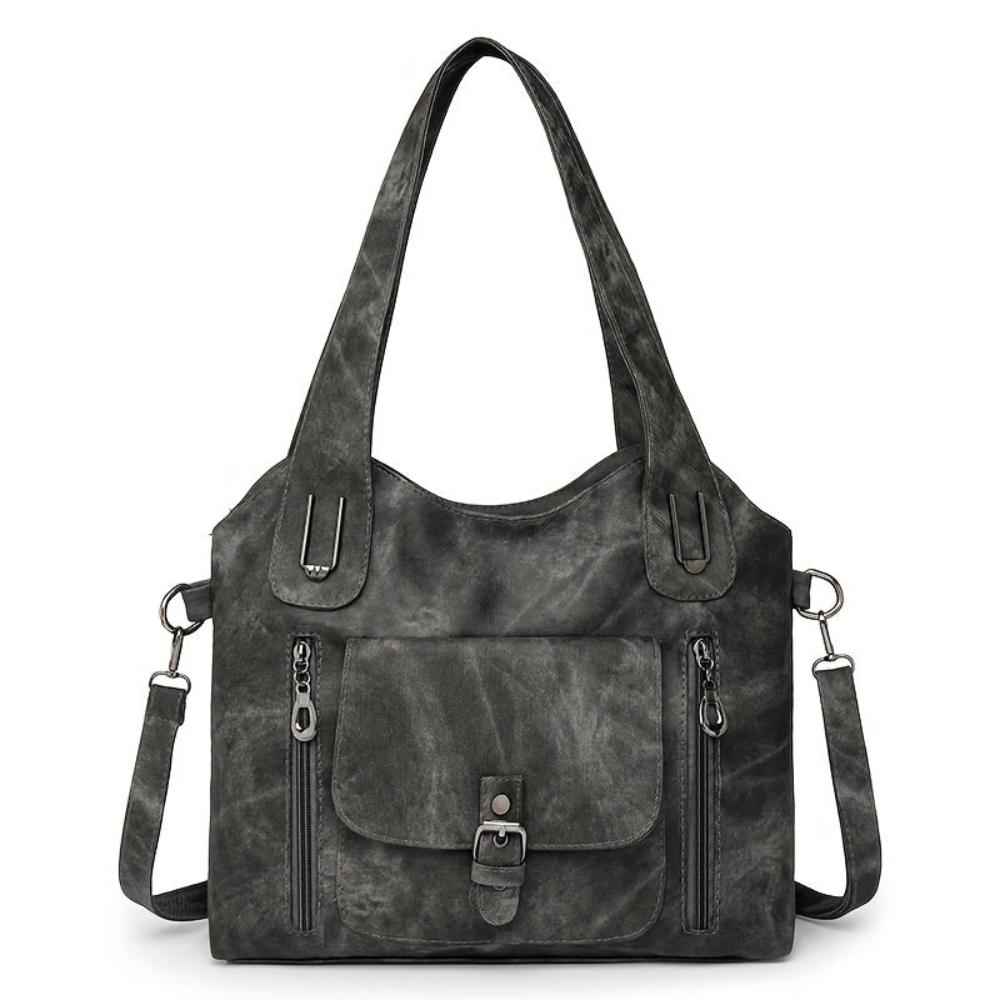 Celvera Tas Dames - Ruime Hobo met Meerdere Vakken en Frontklep | Casual