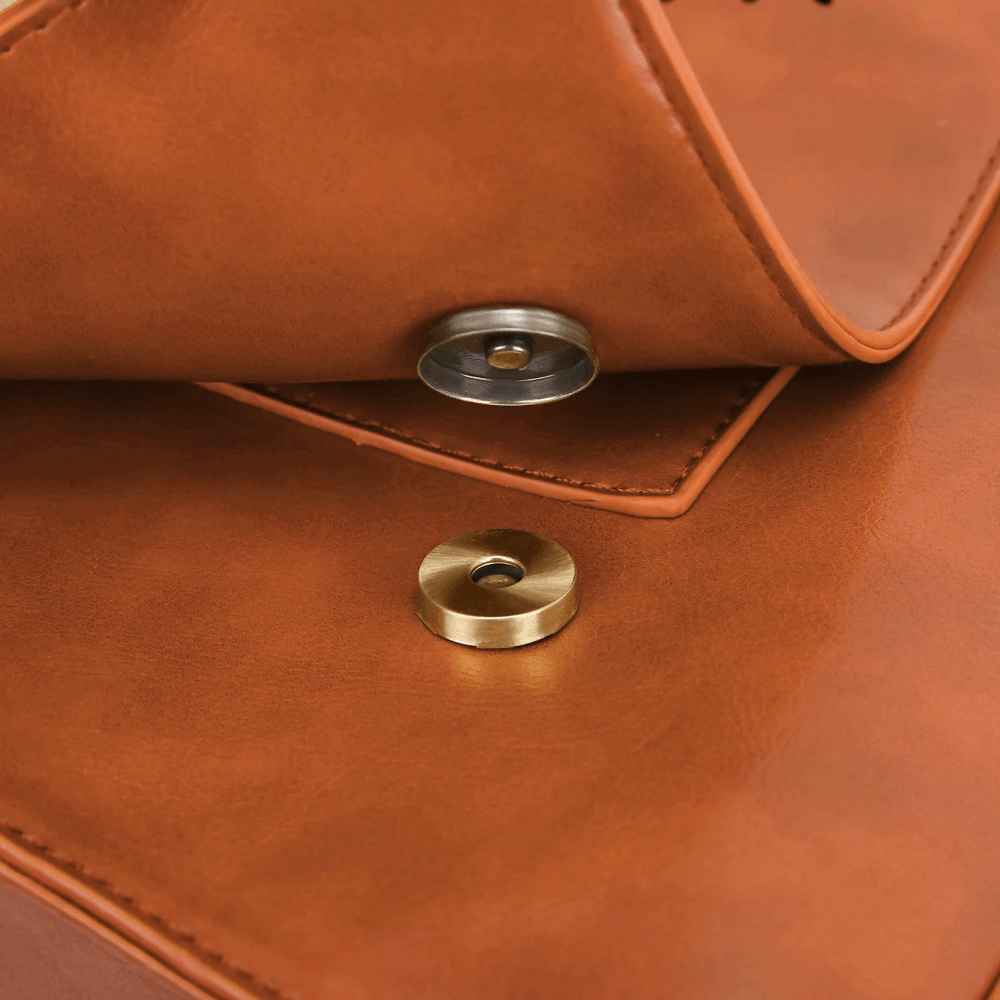 Celvera Tas Dames - Gestructureerde Flap Bag met Strik en Lasercut Detail | Chique