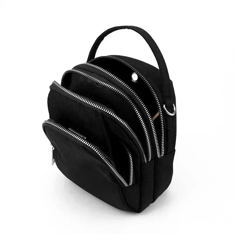 Celvera Tas Dames - Compacte Mini Crossbody met Tophandvat en Brede Riem | Mini