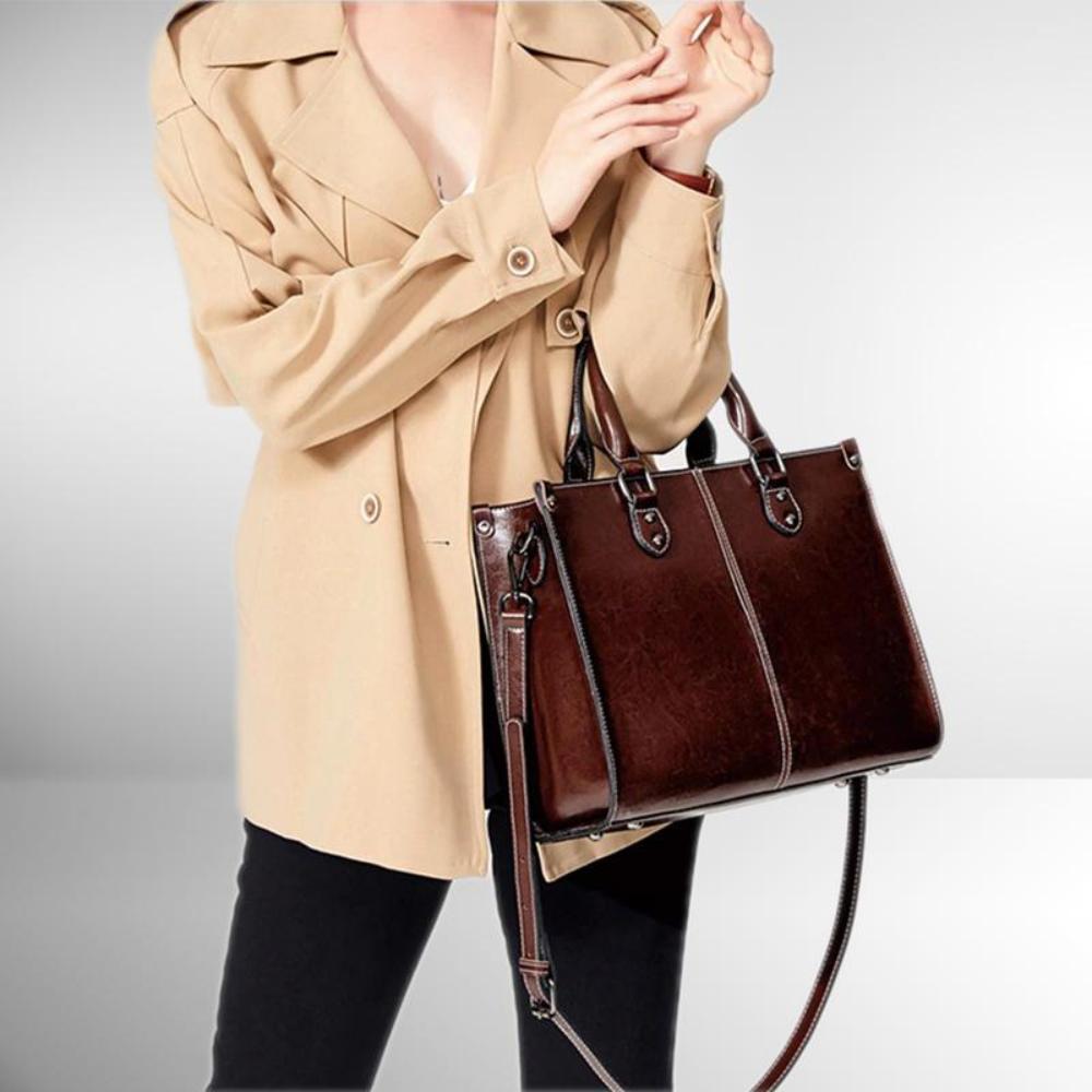 Celvera Tas Dames - Ruime Tote met Dubbele Draaghengsels en Schouderband | Chique