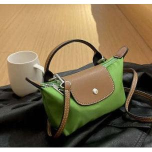 Celvera Tas Dames - Mini Crossbody met Tophandvat en Contrasterende Klep | Casual