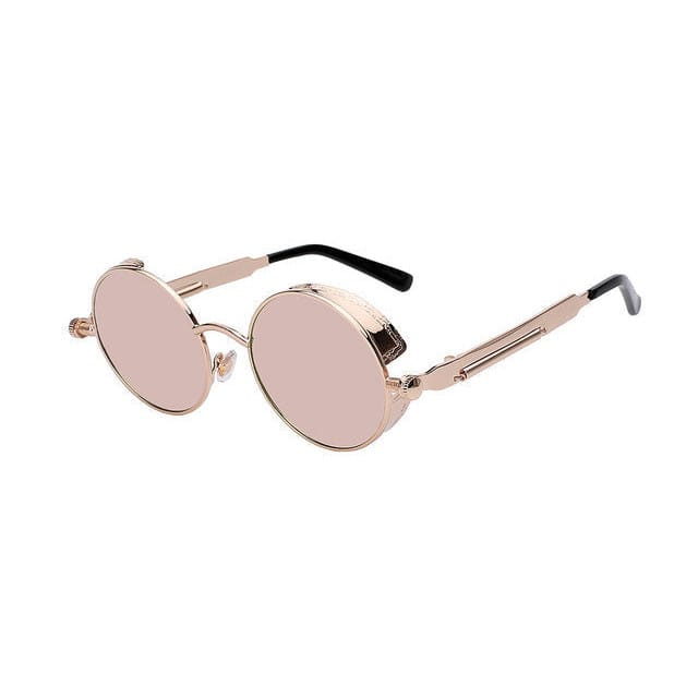Celvera Zonnebril Unisex | Vintage Steampunk Stijl | Lichtgewicht & Duurzaam