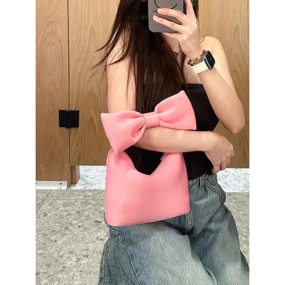 Celvera Avondtasje Dames - Mini Handtas met Oversized Strik | Feest