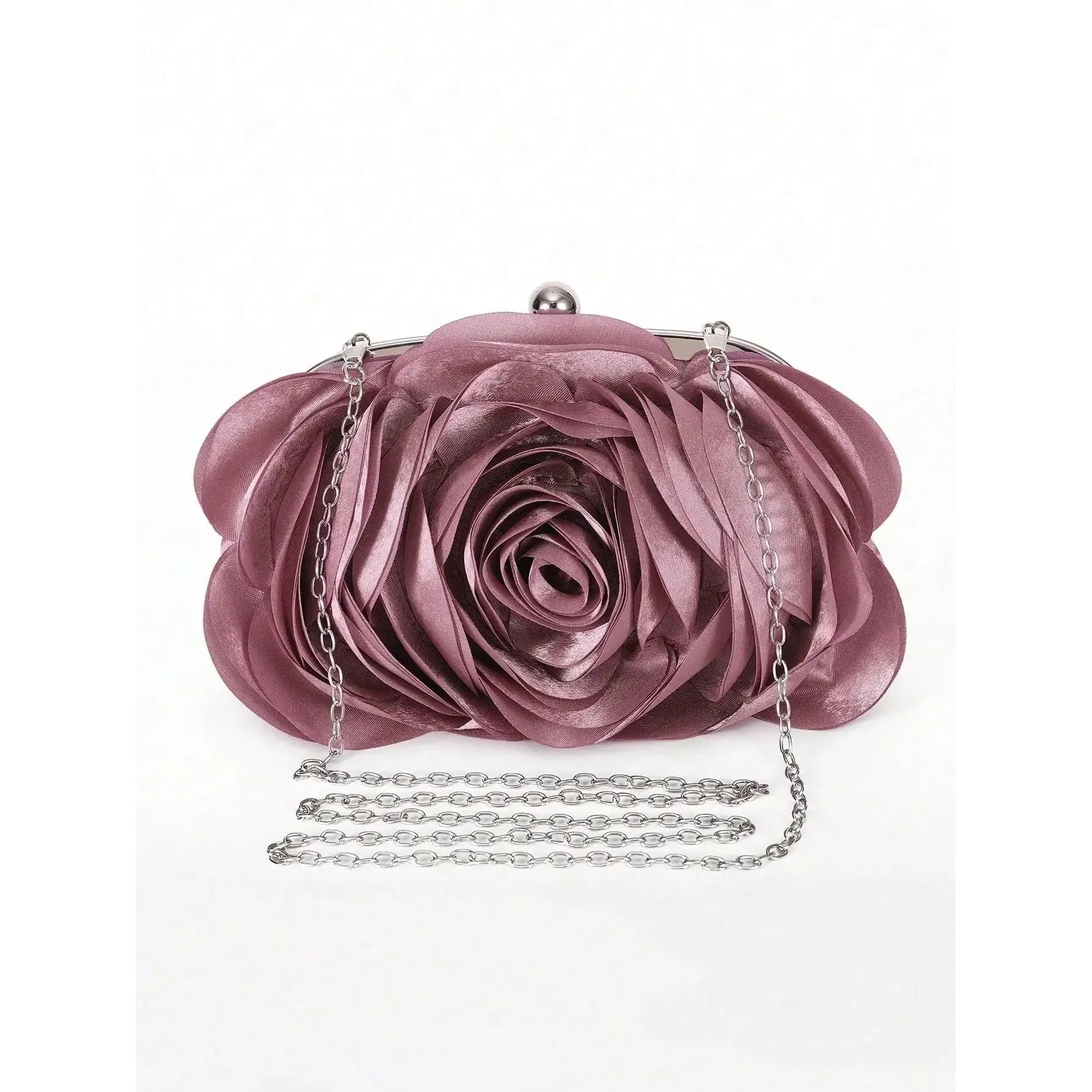 Celvera Tas Dames - Avondtasje met Bloem en Ketting | Elegant