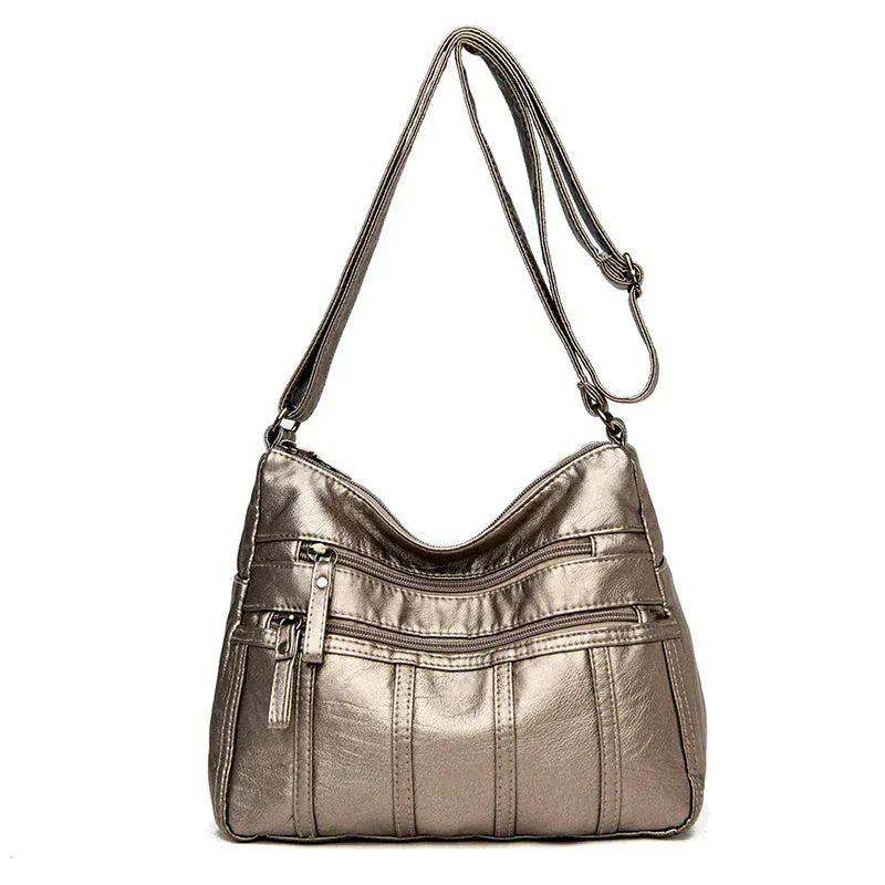 Celvera Dames crossbody tas van zacht leer – lichtgewicht en stijlvol