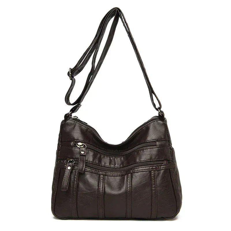 Celvera Dames crossbody tas van zacht leer – lichtgewicht en stijlvol