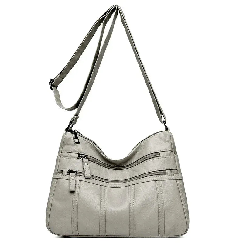 Celvera Dames crossbody tas van zacht leer – lichtgewicht en stijlvol