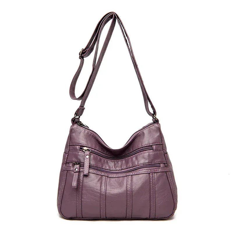 Celvera Dames crossbody tas van zacht leer – lichtgewicht en stijlvol