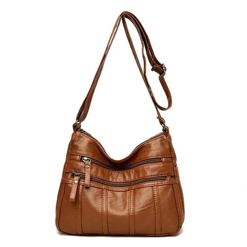 Celvera Dames crossbody tas van zacht leer – lichtgewicht en stijlvol