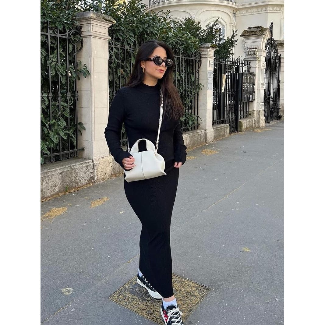 Celvera Tas Dames - Architecturale Tote met Dubbele Hengsels en Soepele Bodem | Elegant