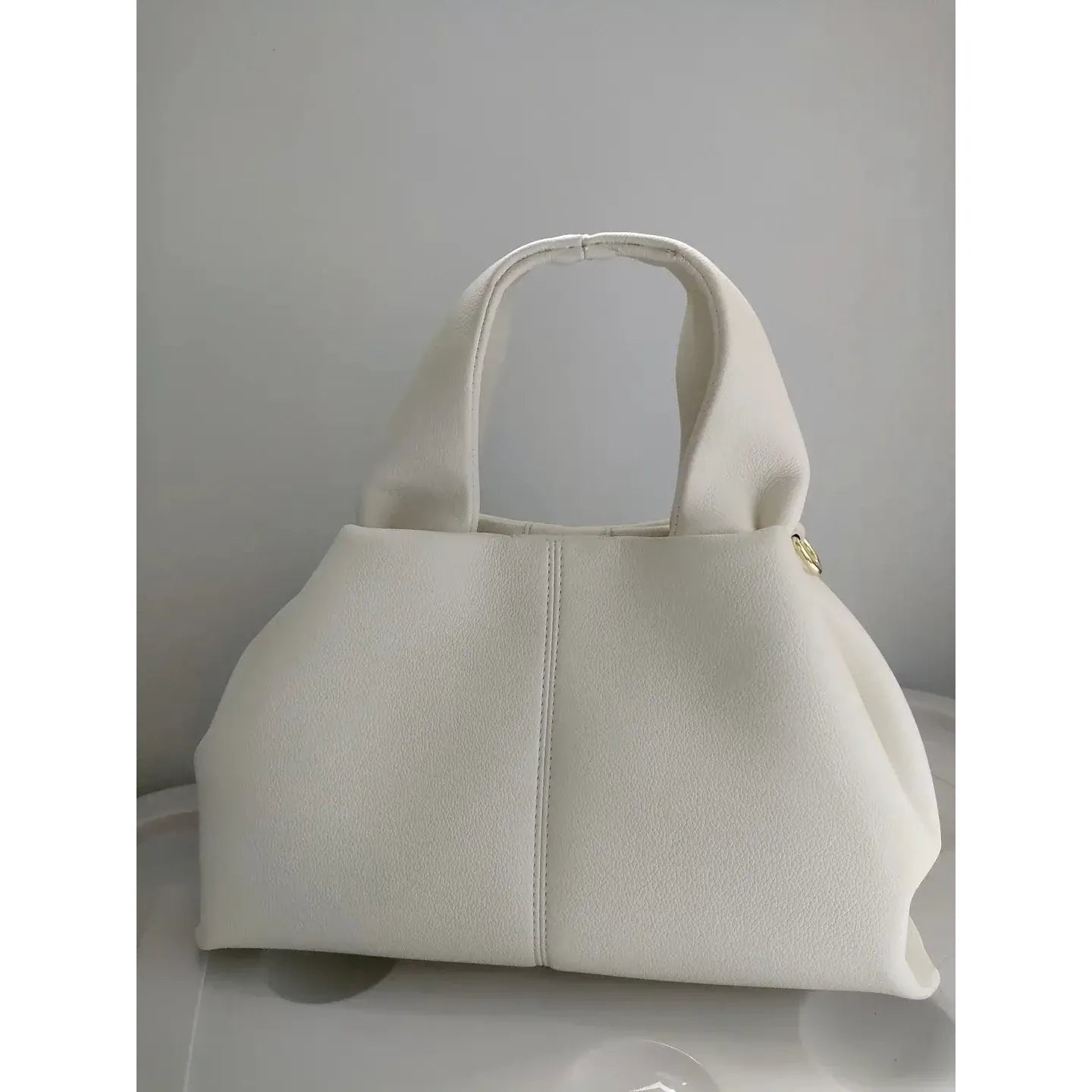 Celvera Tas Dames - Architecturale Tote met Dubbele Hengsels en Soepele Bodem | Elegant