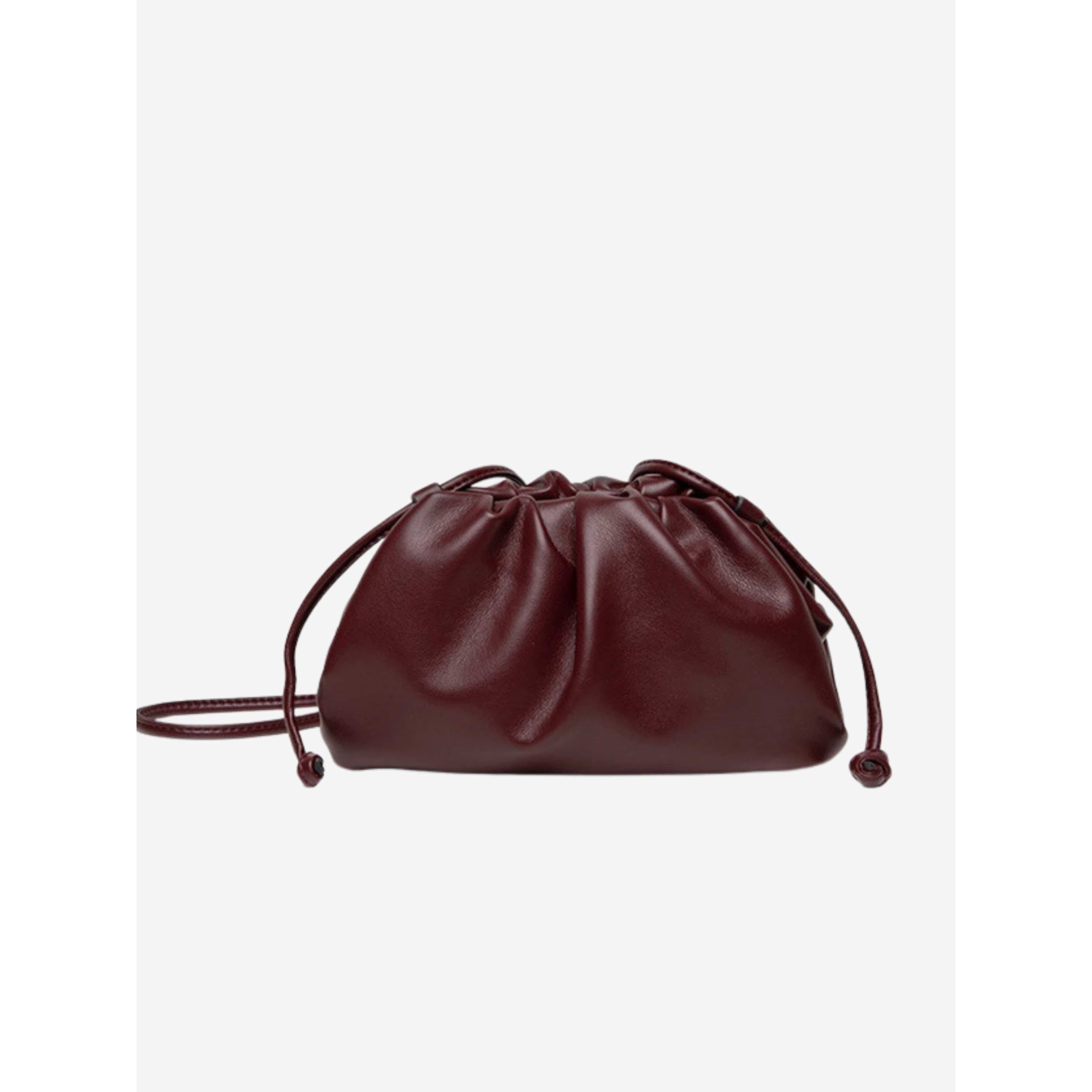 Celvera Tas Dames - Zachte Pouch met Gerimpeld Design en Schouderriem | Casual