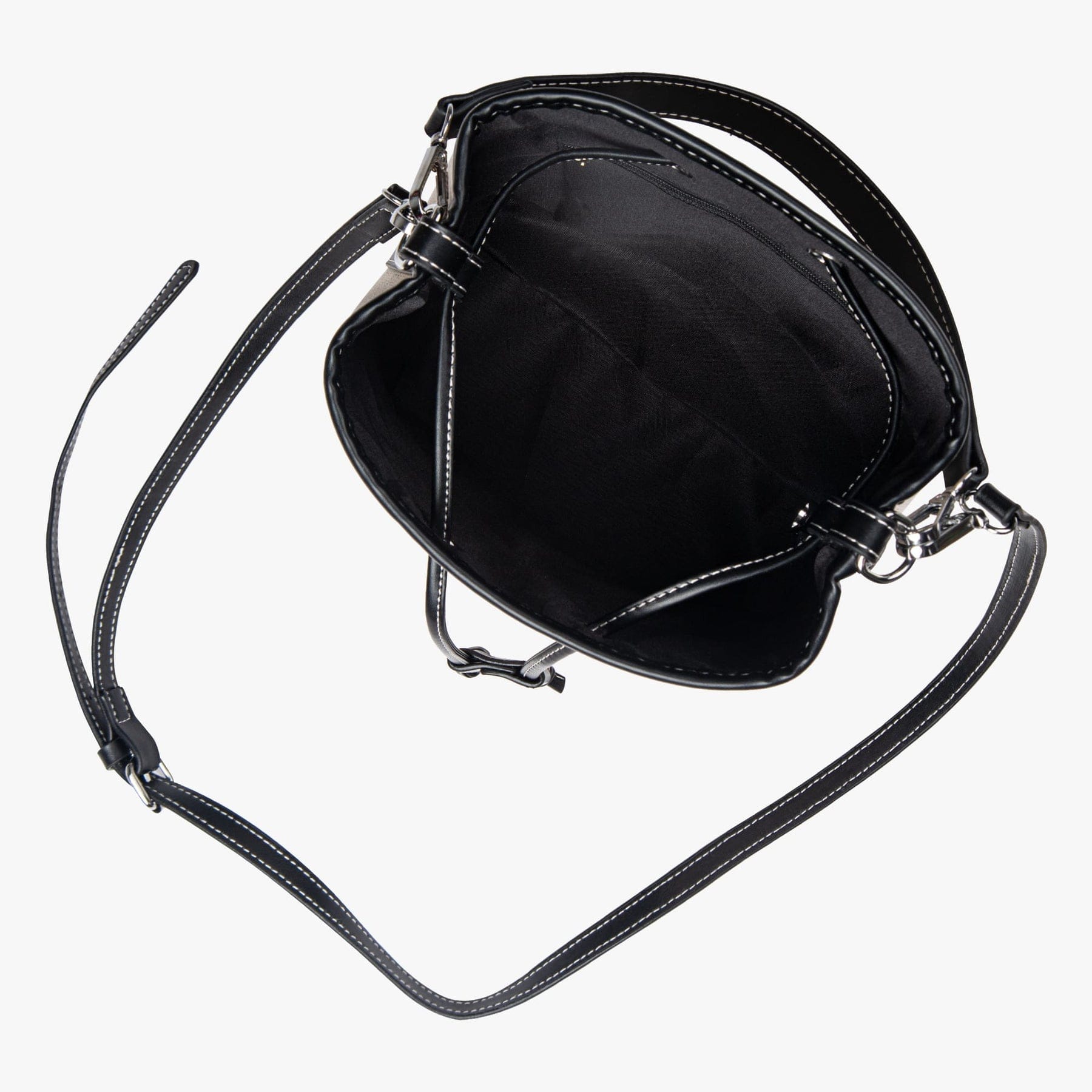 Celvera Tas Dames - Bucket Bag met Trekkoord en Afneembare Crossbodyband | Chique
