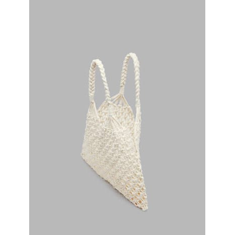 Celvera Tas Dames - Open Gehaakte Shopper met Dubbele Tophandvatten | Casual