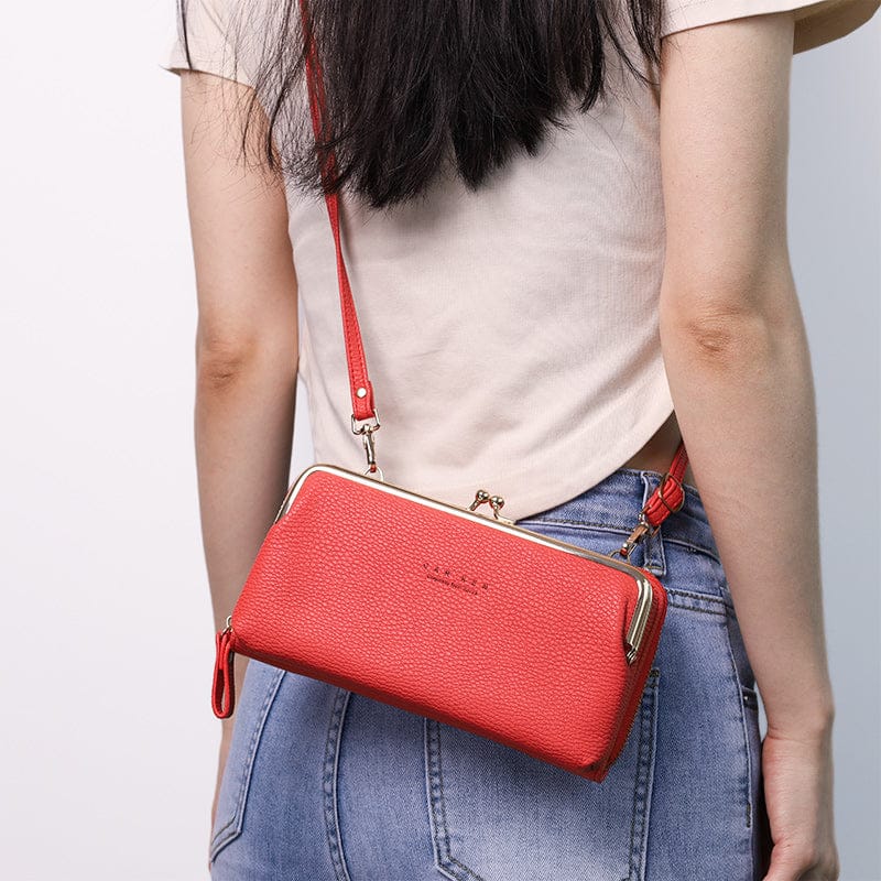 Celvera Trendy Crossbody Mobiele Tas – Ruim, Stijlvol en Veilig Sluitmechanisme