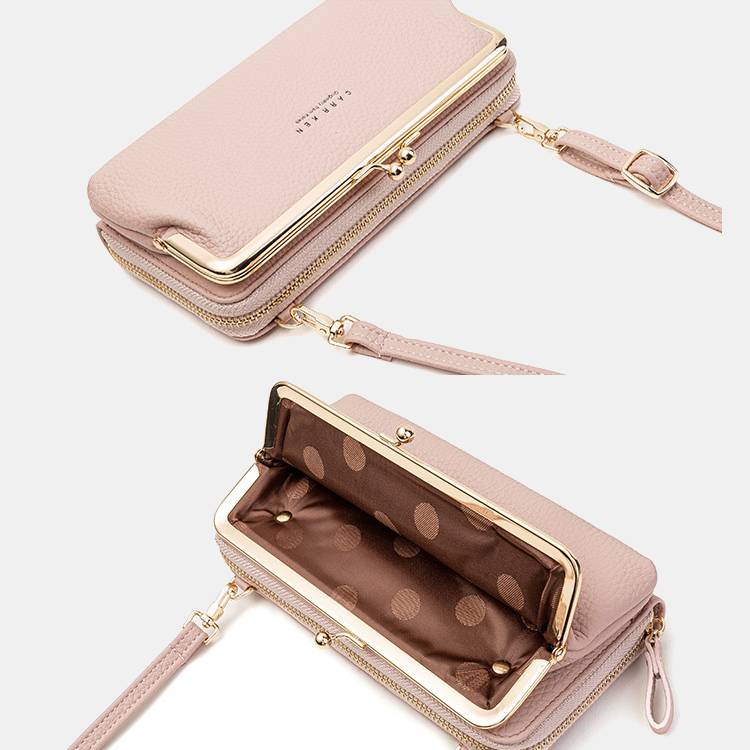 Celvera Trendy Crossbody Mobiele Tas – Ruim, Stijlvol en Veilig Sluitmechanisme