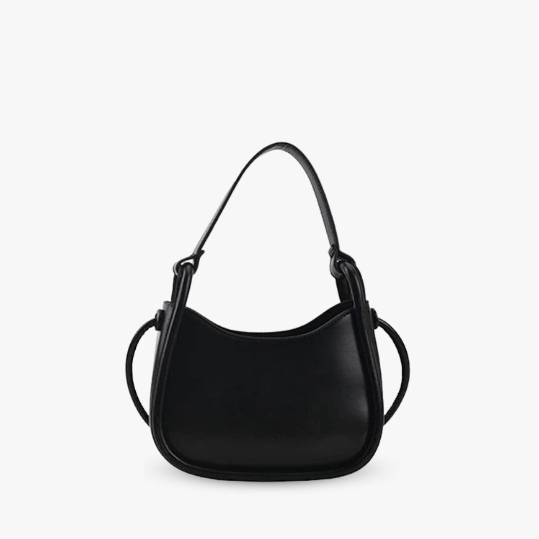 Celvera Tas Dames - Klein Halvemaanvormig Model met Knoopdetail | Casual