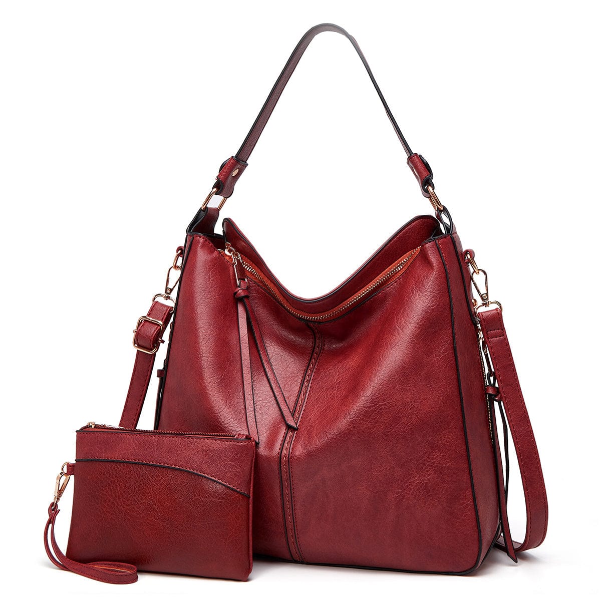 Celvera Premium Hobo Handtas - Inclusief gratis portemonnee