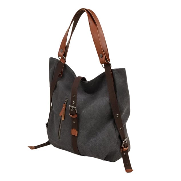 Celvera Tas Dames - Ruime 2-in-1 Schoudertas en Rugzak met Voorvak | Casual