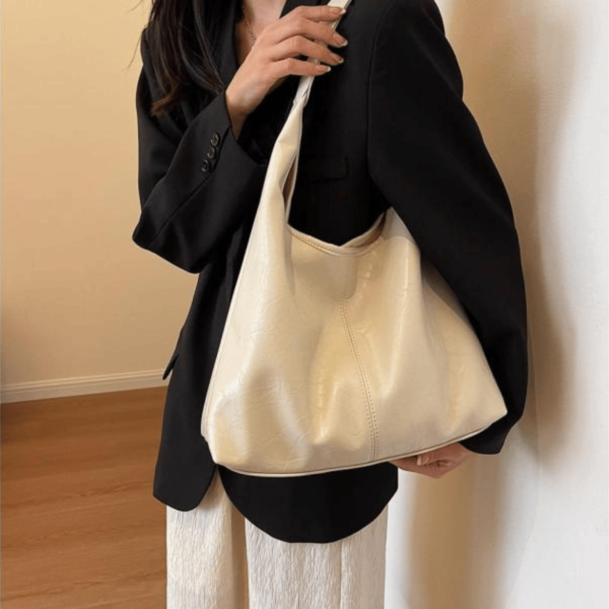 Celvera Tas Dames - Ruime Hobo met Enkele Schouderband | Klassiek Casual