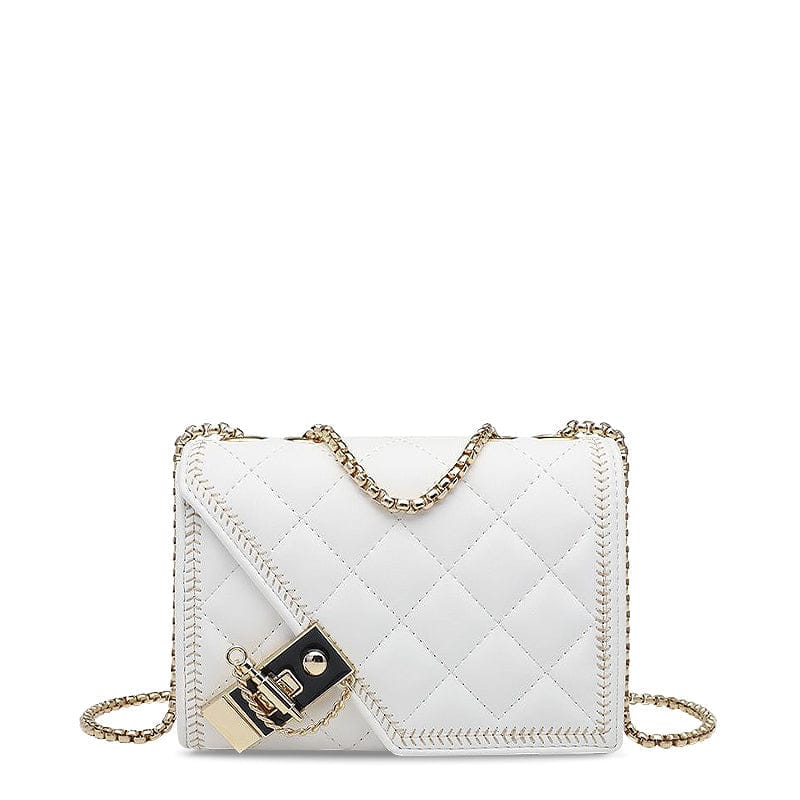 Celvera Luxe Crossbody tas Dames – Quilted Design met Gouden Sluiting