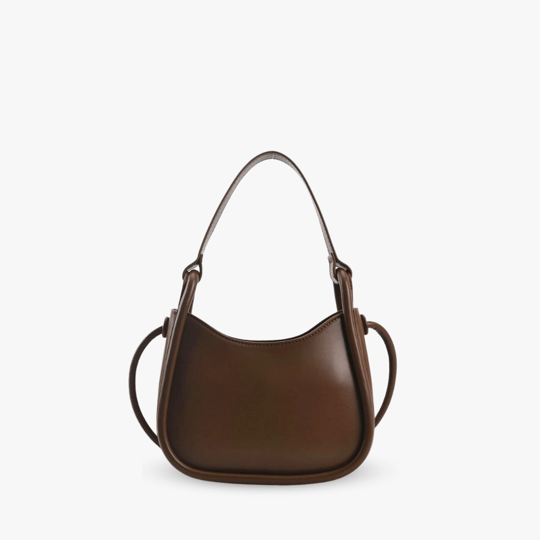 Celvera Tas Dames - Klein Halvemaanvormig Model met Knoopdetail | Casual