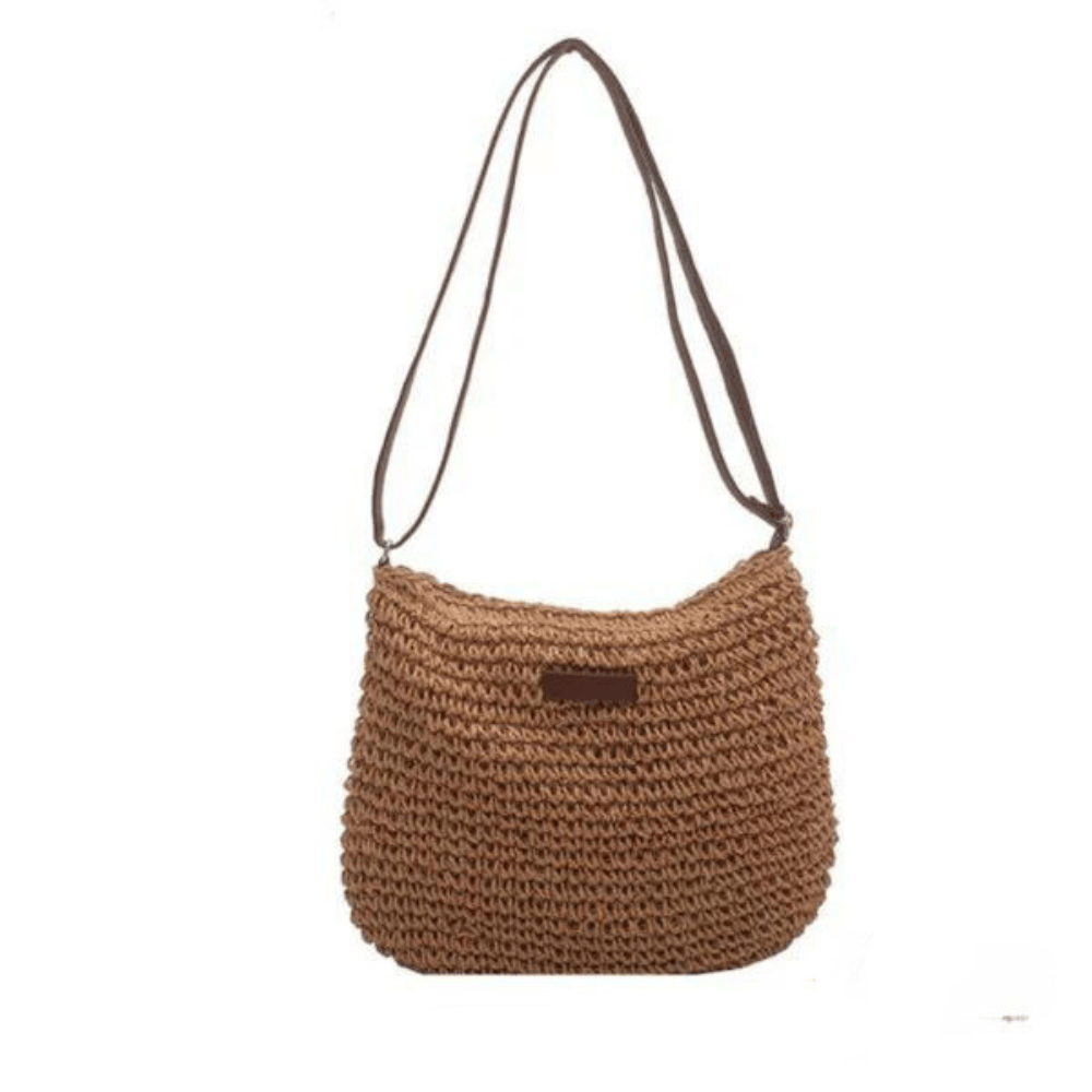 Celvera Tas Dames - Gevlochten Hobo met Verstelbare Crossbodyband | Zomer
