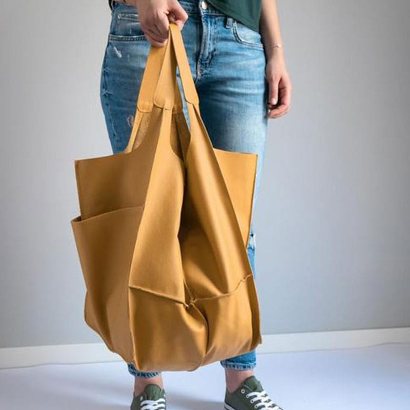 Celvera Vintage Oversized Tote Bag