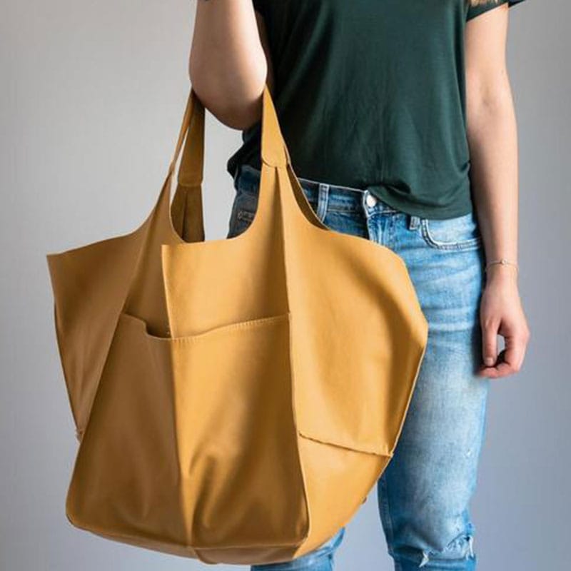 Celvera Vintage Oversized Tote Bag