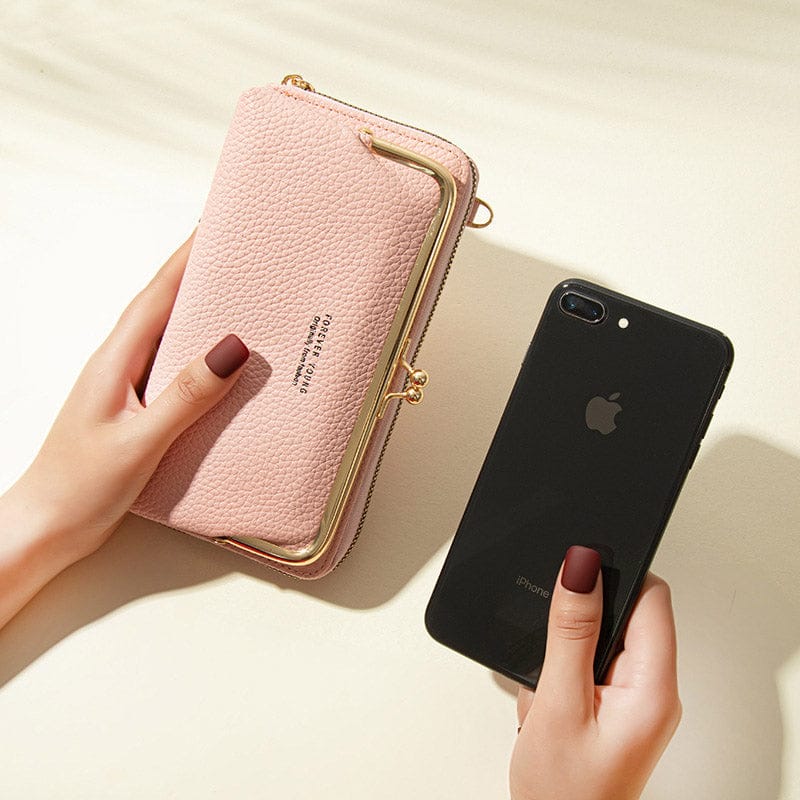 Celvera Trendy Crossbody Mobiele Tas – Ruim, Stijlvol en Veilig Sluitmechanisme