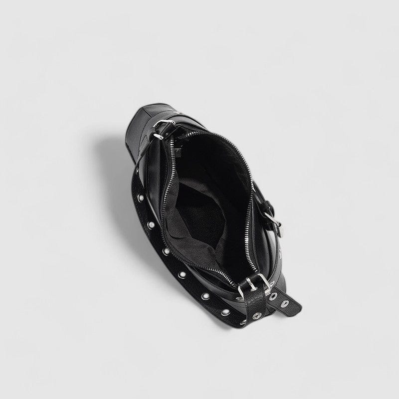 Celvera Edgy schoudertas met gespdetails
