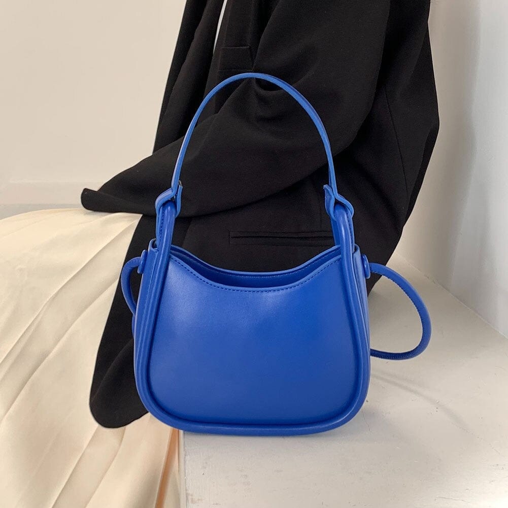 Celvera Tas Dames - Klein Halvemaanvormig Model met Knoopdetail | Casual