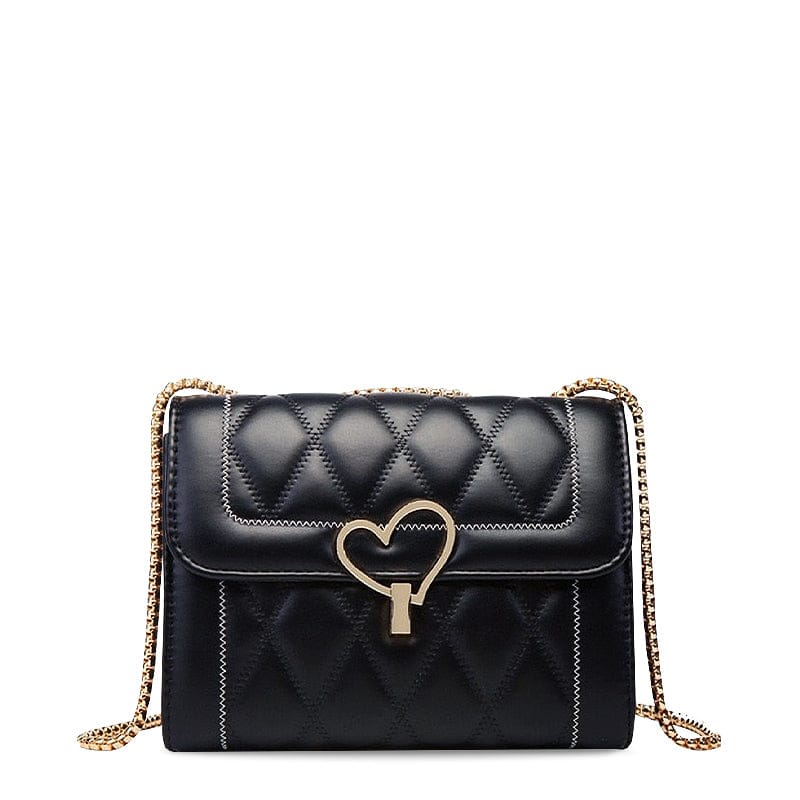 Celvera Trendy Crossbody Handtas met Hart Detail – Compact & Chic
