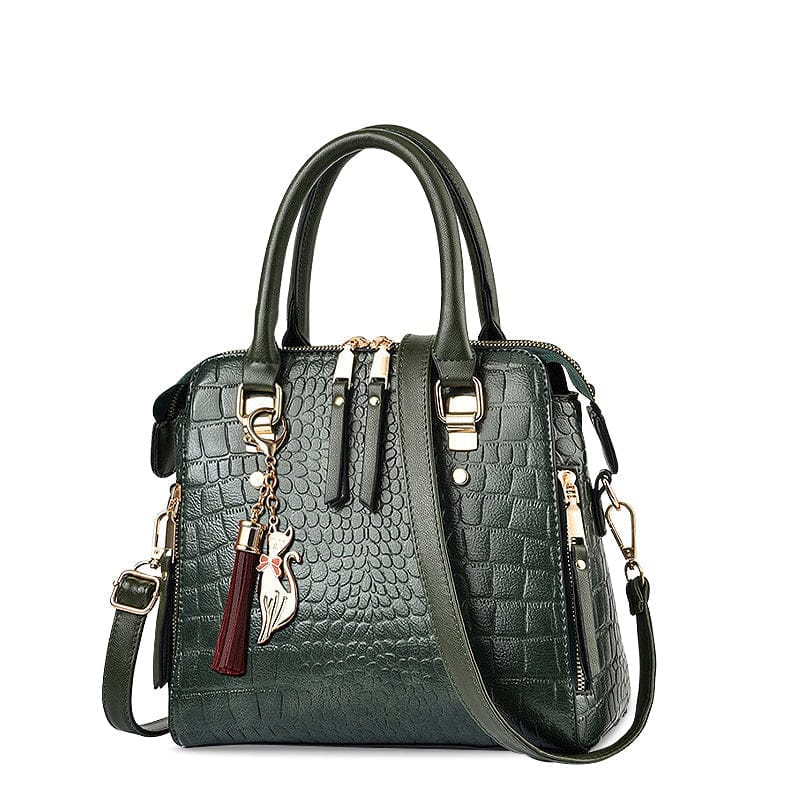 Celvera Designer Stijl Crocoprint Tas voor Vrouwen – Chic & Functioneel