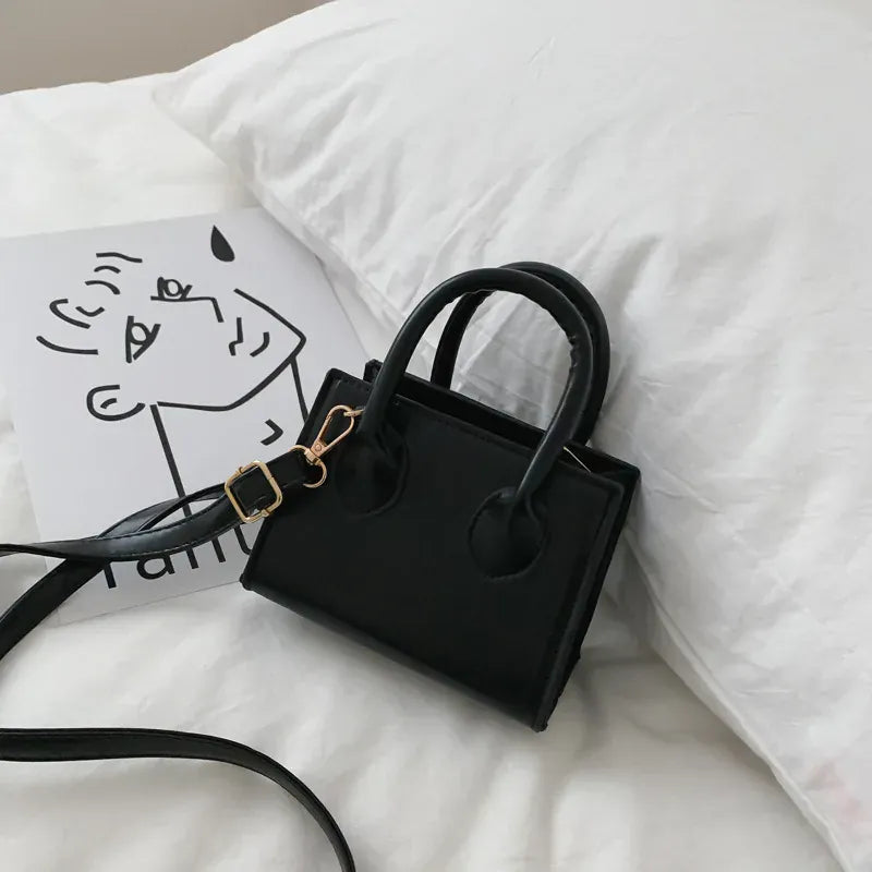 Celvera Tas Dames - Mini Handtas met Dubbel Handvat en Schouderriem | Chique