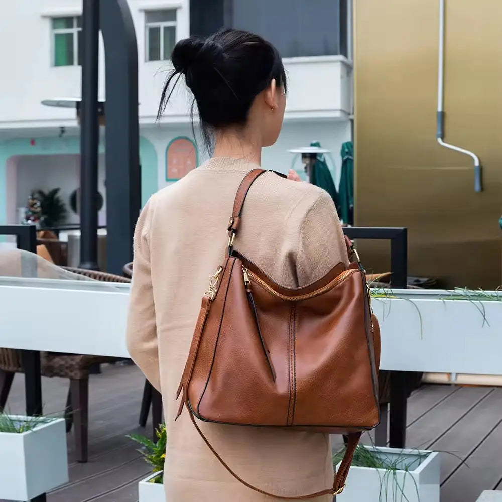 Celvera Premium Hobo Handtas - Inclusief gratis portemonnee