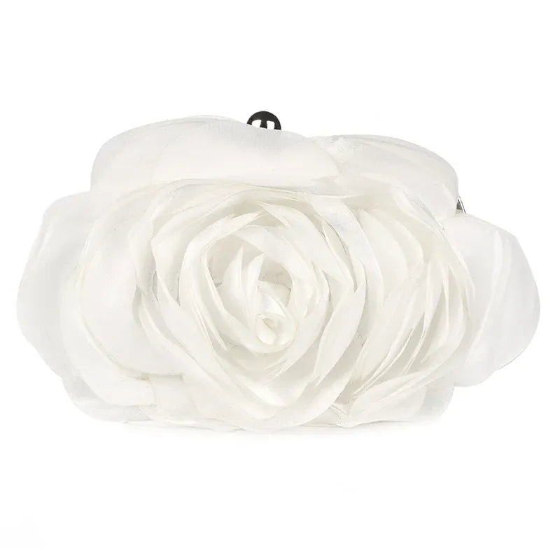 Celvera Tas Dames - Avondtasje met Bloem en Ketting | Elegant