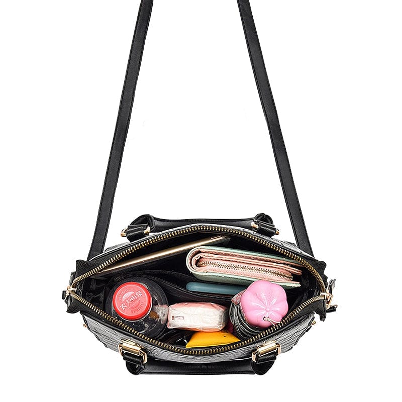 Celvera Designer Stijl Crocoprint Tas voor Vrouwen – Chic & Functioneel