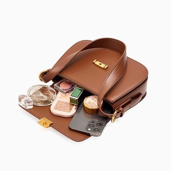 Celvera Elegante Schoudertas met Gouden Sluiting – Luxe Design voor Elke Dag