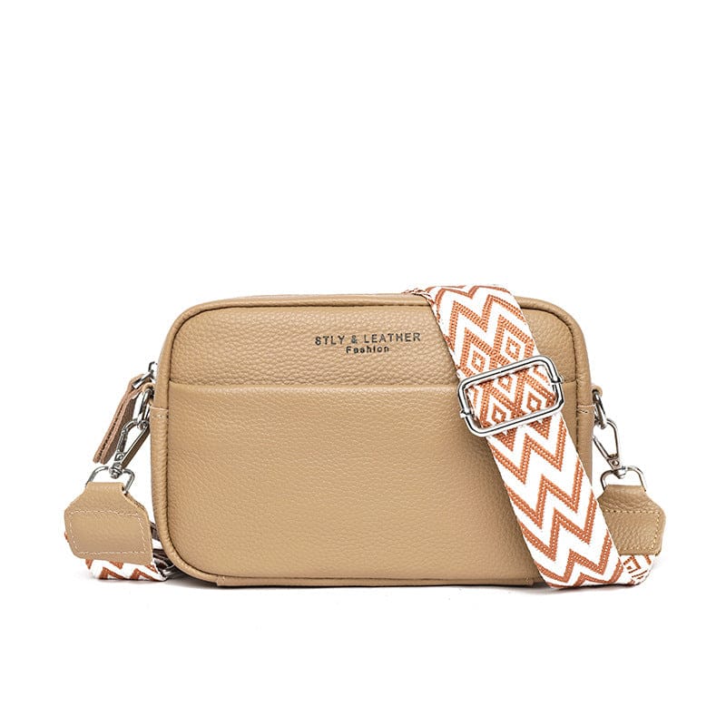 Celvera Luxe Crossbody Tas met Bohemian Schouderband