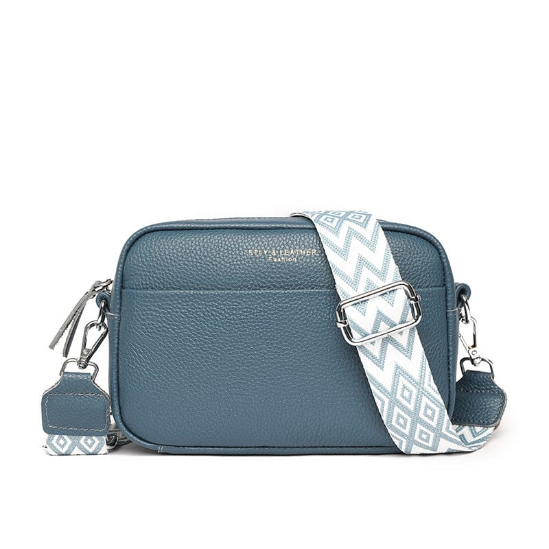 Celvera Luxe Crossbody Tas met Bohemian Schouderband